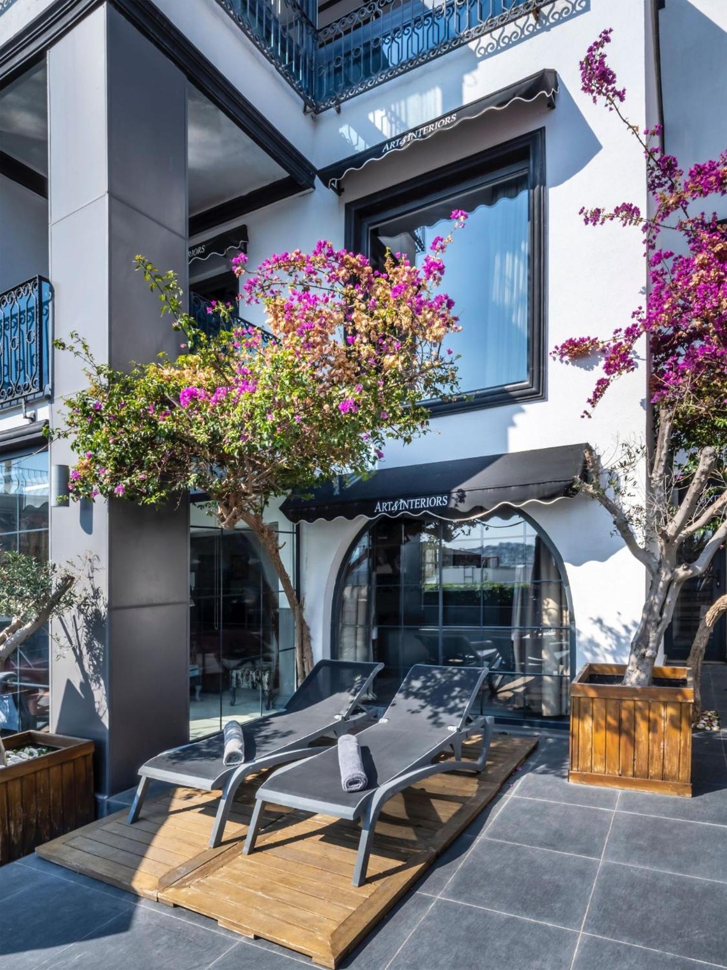 Hotel Art & Interiors Gümbet Exterior foto